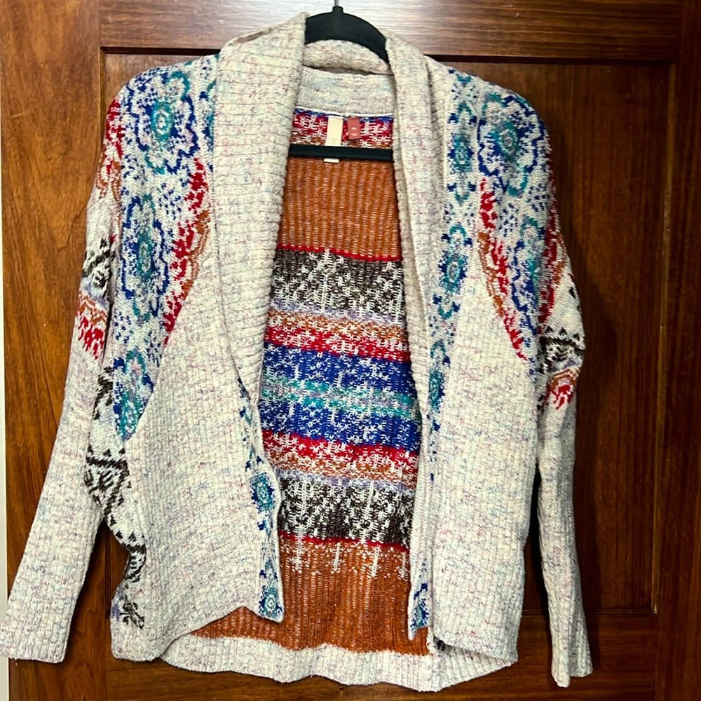 Anthropologie Pilcro open cardigan sweater